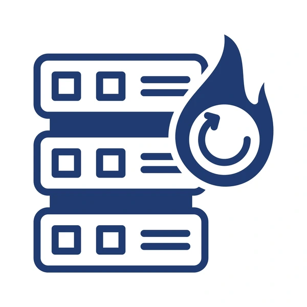Visual representation of the recovery and restoration process